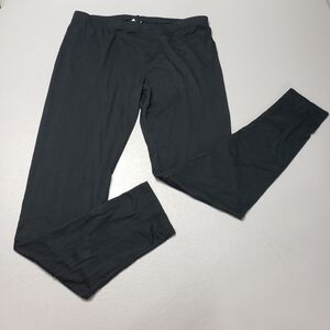 Collette love solid black leggings women's size large 12-14